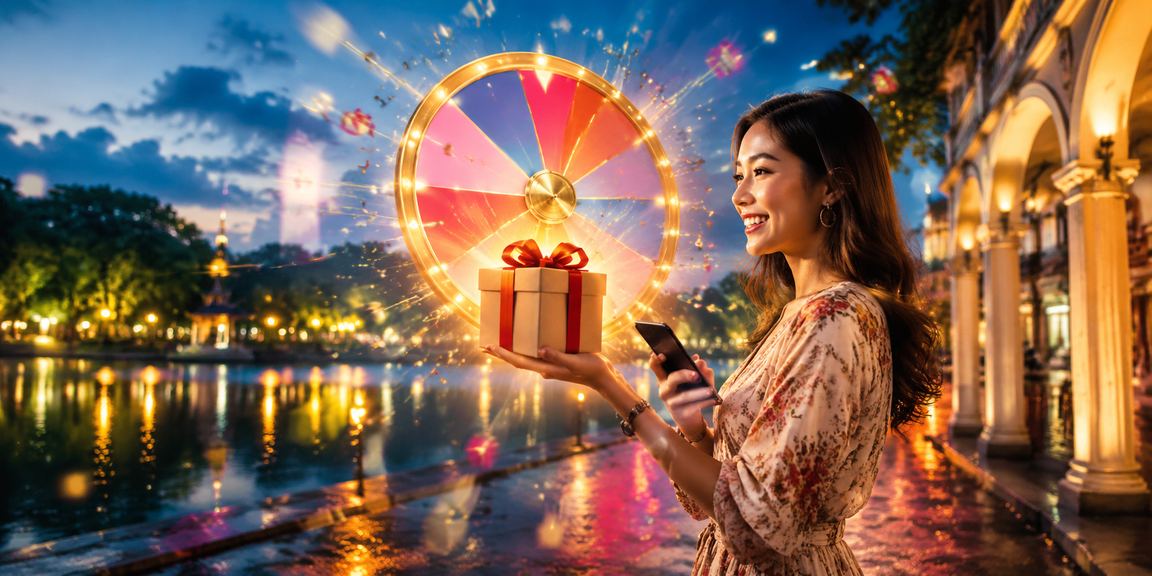 Pengguna Malaysia menyertai cabutan bertuah dan permainan dalam talian secara selamat