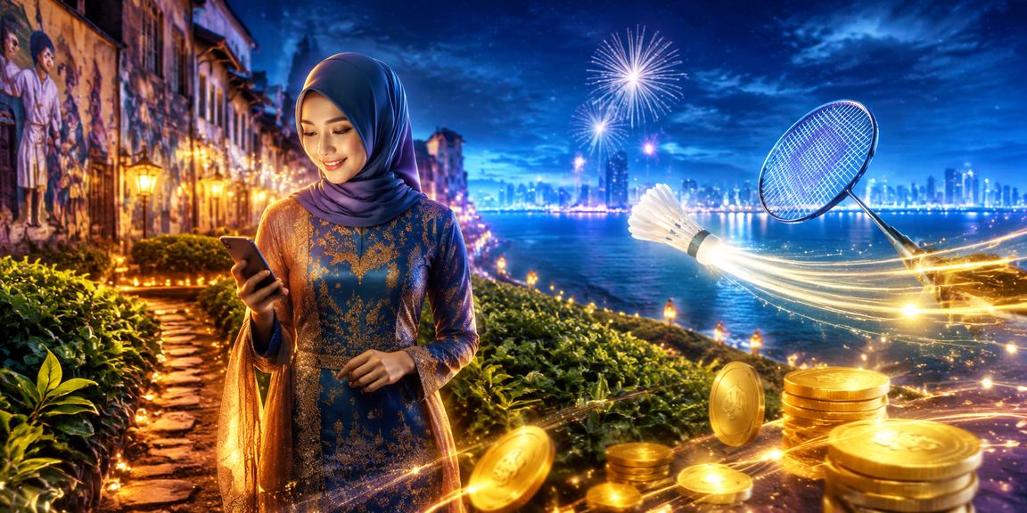 Pengguna di Pulau Pinang mengakses kasino mudah alih kaya88 semasa Hari Raya